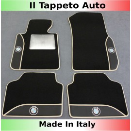 Tappetini BMW Serie 1 (F20)/(F21) X-Drive 2011-2019 su misura in moquette