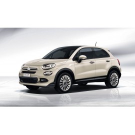 Tappeto Gomma Baule Fiat 500X dal 2014- , Posizione baule superiore e  inferiore