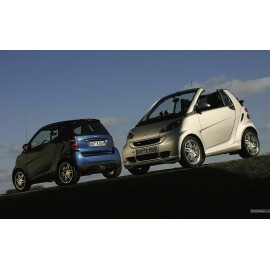 Tappetini Smart Fortwo W451 Passion (2007 - 2014) gomma